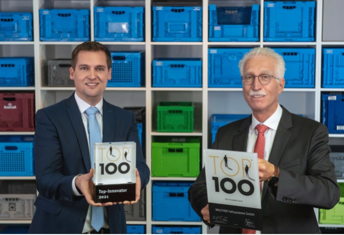 WALTHER Faltsysteme erhält Top-100-Siegel